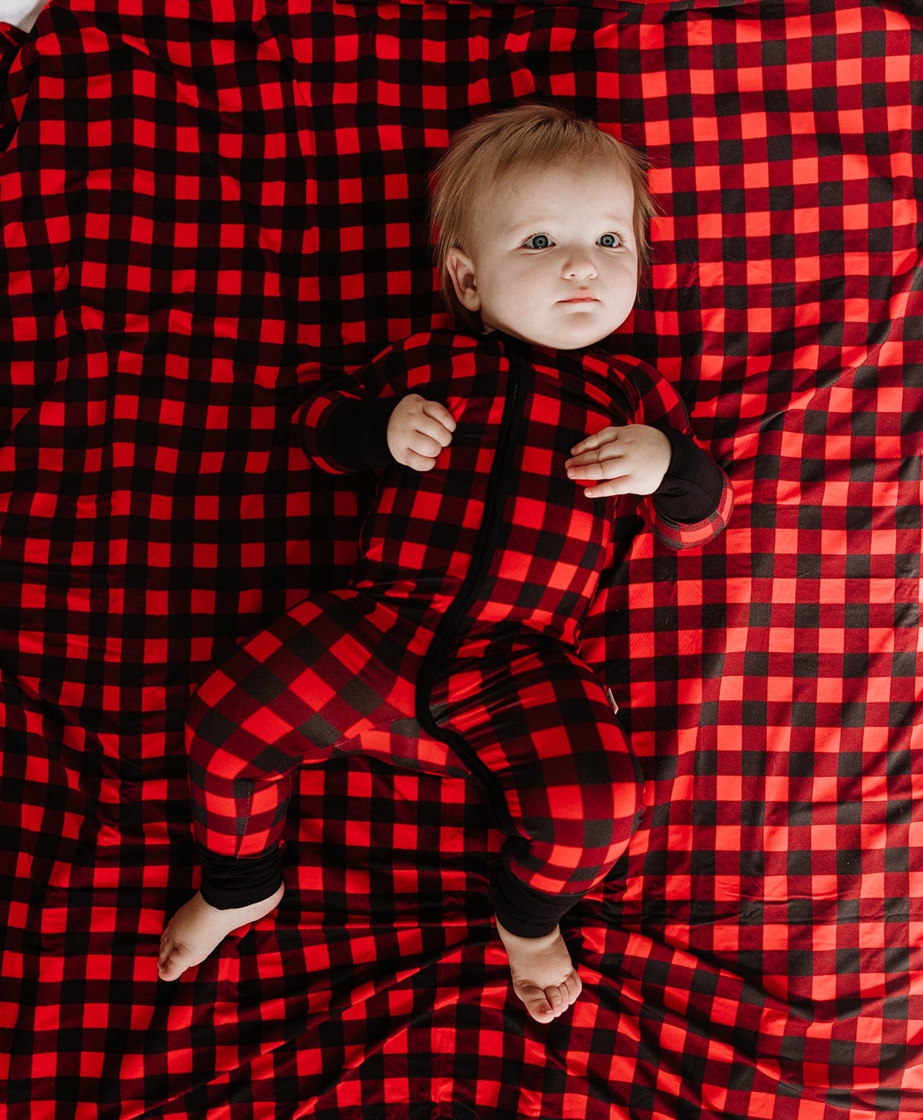Lil' Lumberjack Swaddle Blanket